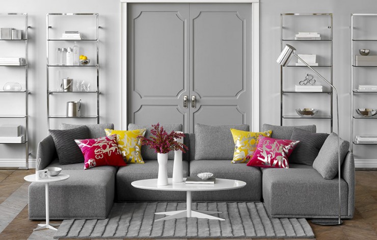 Cinza é tendência para uma decoração moderna e democrática